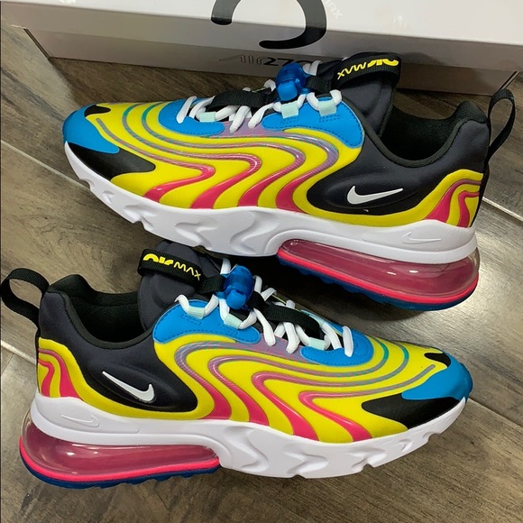 NIKE AIR MAX 270 REACT ENG laser blue/white-anthra - Picture 14 of 16